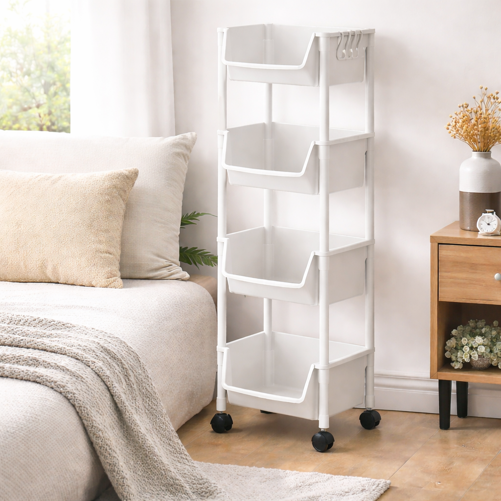 Carrito Organizador Blanco